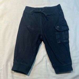 Tommy Hilfiger Navy Black Sweatpants Comfortable Joggers